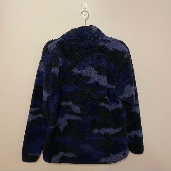Y2K Vintage Pink Victoria’s Secret M (170/96A) camouflage fleece turtleneck - Picture 5 of 7